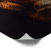 A.I. Sad Labrador Poster (Ecke)