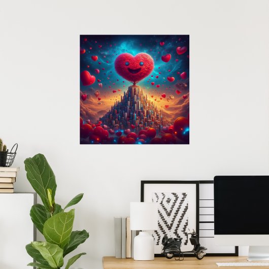 A.I. Tree of Hearts Poster (Heimbüro)