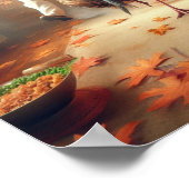 A.I. Türkei und Koch Poster (Ecke)