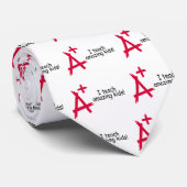 A+ Ich unterrichte fantastische Kinder Krawatte (Gerollt)