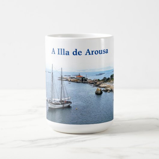 A Illa de Arousa Kaffeetasse (Mittel)