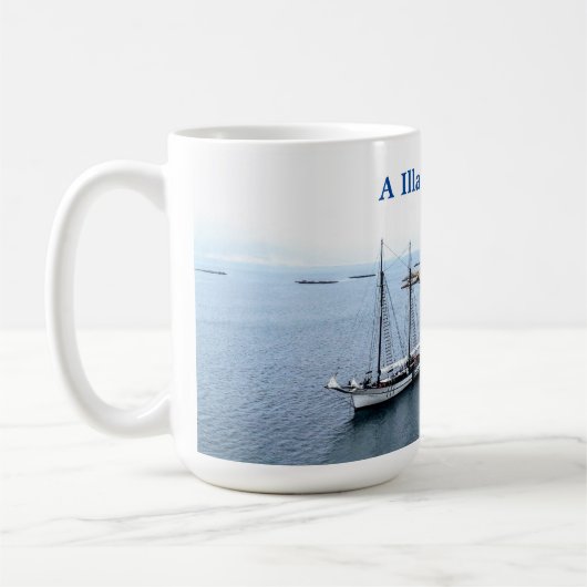 A Illa de Arousa Kaffeetasse (Links)