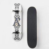 A..Initialen Skateboard (Vorne)