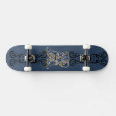 A..Initialen Skateboard (Horizontal)