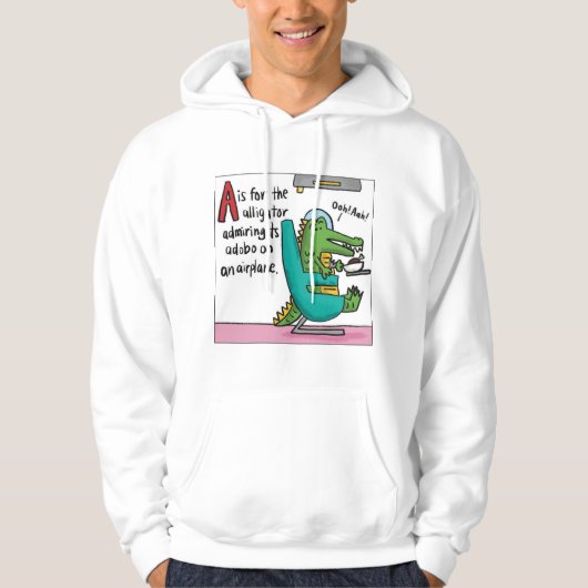 A is for Adobo Hoodie Sweatshirt (Vorderseite)