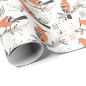 A is for African Hoopoe - Wrapping Paper Geschenkpapier (Rolleneckpunkt)