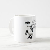 A is for African Penguin Keeper Kaffeetasse (Vorderseite Links)