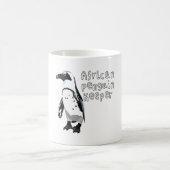 A is for African Penguin Keeper Kaffeetasse (Mittel)
