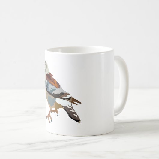 A is for African Pygmy Falcon Kaffeetasse (VorderseiteRechts)