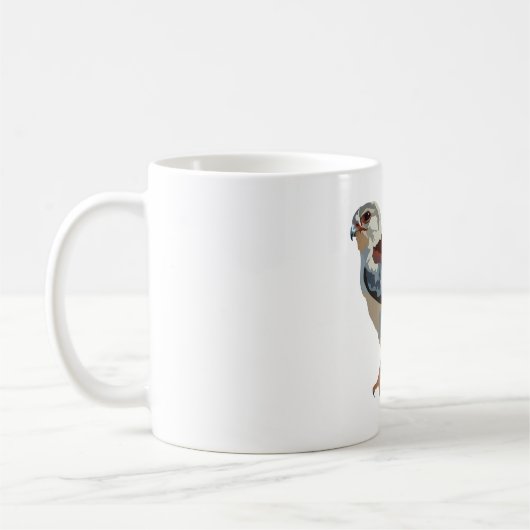 A is for African Pygmy Falcon Kaffeetasse (Links)