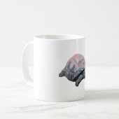 A is for Aldabra Tortoise Kaffeetasse (Vorderseite Links)