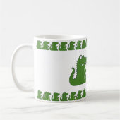 A is for Alligator – Fun Alphabet Cup Design Kaffeetasse (Links)