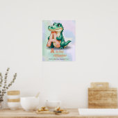 A is for Alligator - Kids Poster (Digital) (Küche)
