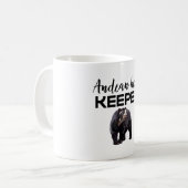 A is for Andean Bear Keeper Kaffeetasse (Vorderseite Links)