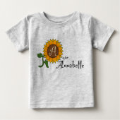 A is for Annabelle Sunflower T Shirt (Vorderseite)