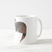 A is for Asian Small Clawed Otter Kaffeetasse (VorderseiteRechts)