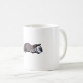 A is for Asian Small Clawed Otter Kaffeetasse (VorderseiteRechts)