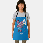 A ist für Abby Cadabby | Name hinzufügen Schürze (Insitu)