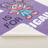 A ist für Abby Cadabby | Name hinzufügen Sherpadecke (3/4)