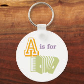 A ist für Accordion Schlüsselanhänger (Vorderseite)