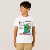 A ist für Adobo T - Shirt (Vorne ganz)