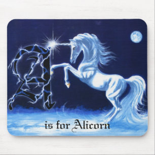 A ist für Alicorn Mousepad
