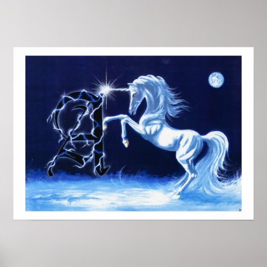 A ist für Alicorn Poster (Vorne)