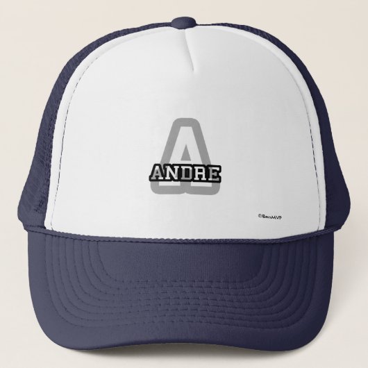 A ist für Andre Truckerkappe (Vorderseite)