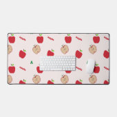 A ist für Apfelpink Schreibtischunterlage (Tastatur & Maus)