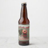 A ist für Apple Cider Zuhause in Flaschen abgefüll Bierflaschenetikett (Vorderseite)