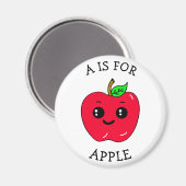 A ist für Apple Educational Magnet (Vorderseite/Rückseite)