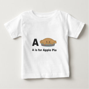 A ist für Apple Pie Baby T-shirt