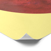 A ist für Apple Poster (Ecke)