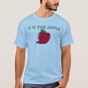 A ist für Apple T-Shirt