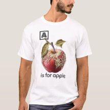A ist für Apple T - Shirt