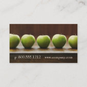 A ist für Apple-Visitenkarten Visitenkarte (Rückseite)