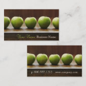 A ist für Apple-Visitenkarten Visitenkarte (Vorne/Hinten)