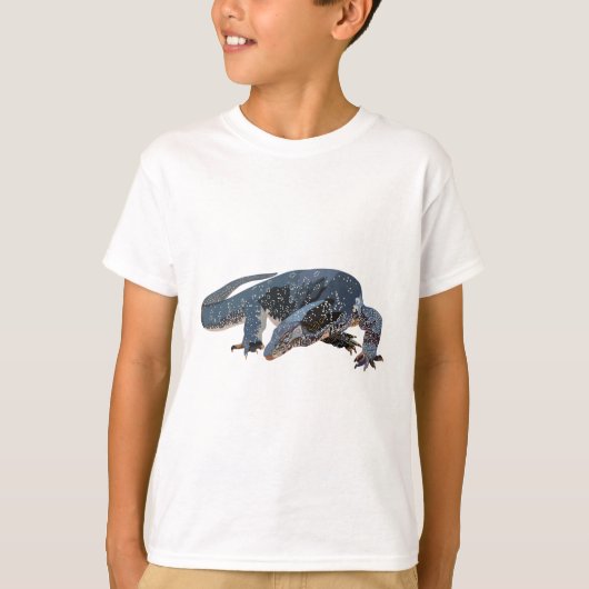 A ist für Asian Water Monitor Lizard T-Shirt (Vorderseite)