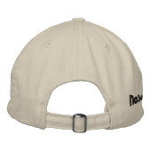 A ist für Atheist Bestickte Kappe (Rückseite)