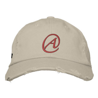 A ist für Atheist Bestickte Kappe
