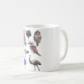 A ist für Australian Bird Kaffeetasse (VorderseiteRechts)