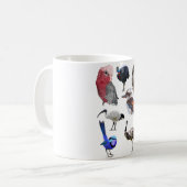 A ist für Australian Bird Kaffeetasse (Vorderseite Links)