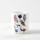 A ist für Australian Bird Kaffeetasse (Mittel)