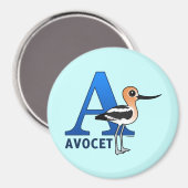 A ist für Avocet Magnet (Vorderseite/Rückseite)
