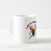A ist für Axolotl Kaffeetasse (Vorderseite Links)