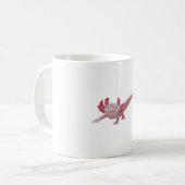 A ist für Axolotl Kaffeetasse (Vorderseite Links)