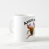 A ist für Axolotl Kaffeetasse (Vorderseite Links)