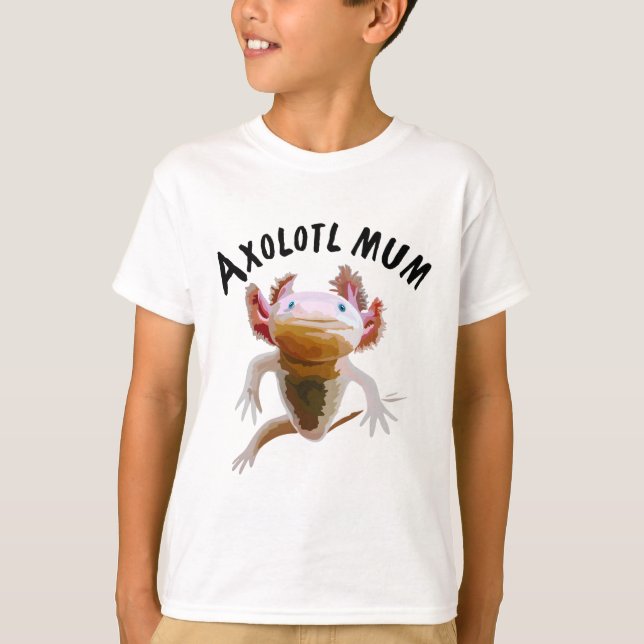 A ist für Axolotl T-Shirt (Vorderseite)