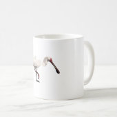 A ist für den afrikanischen Spoonbill Kaffeetasse (VorderseiteRechts)