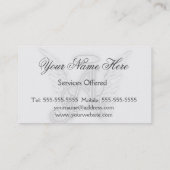 A ist für Engels-kundenspezifische Visitenkarte (Rückseite)